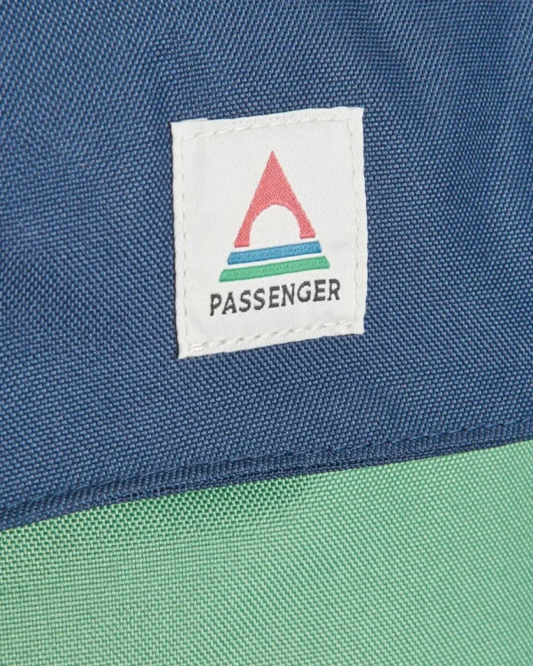 Cheap Passenger Boondocker Recycled 26L Backpack Navy/ Laurel Green/ Blue Haze