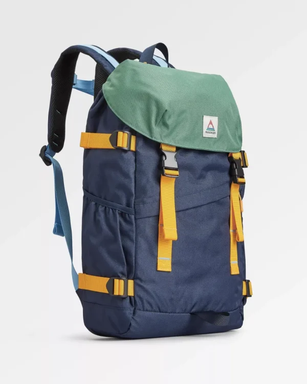 Sale Floris van Bommel Boondocker Recycled 26L Backpack Navy/ Laurel Green