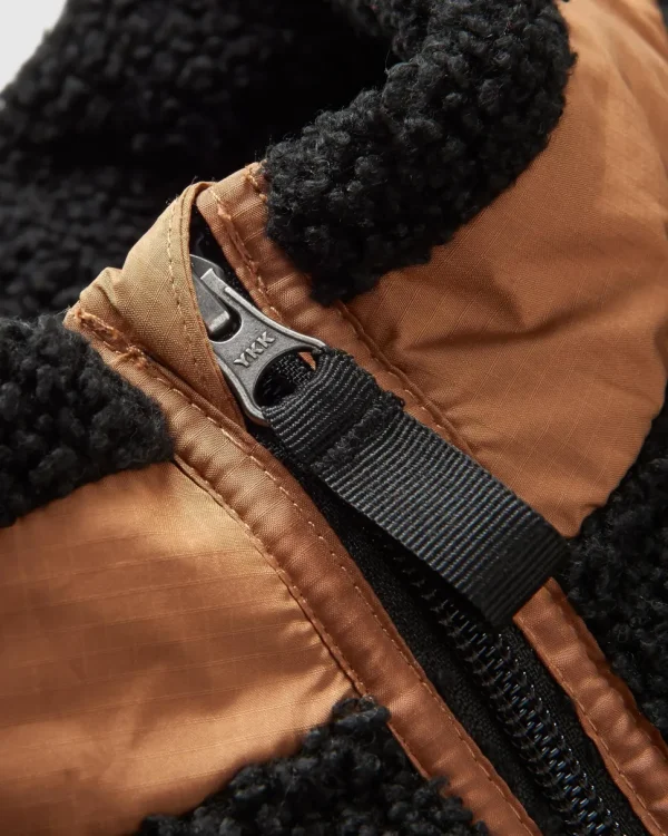 Cheap Floris van Bommel Born Explorer Recycled Polar-Lined Sherpa Fleece Black