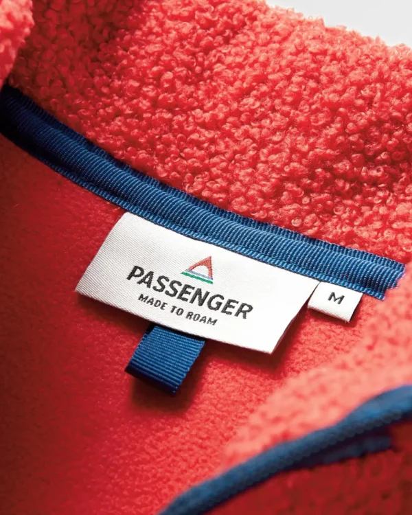 Discount Floris van Bommel Born Explorer Recycled Polar-Lined Sherpa Fleece Cardinal