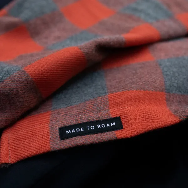 Online Passenger Bozeman Shirt Buffalo Check Orange