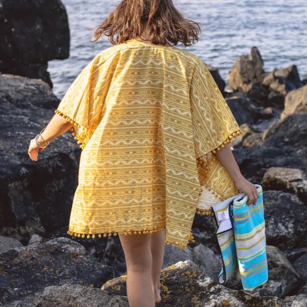 Clearance Passenger Brook Shawl Ochre Yellow Sol