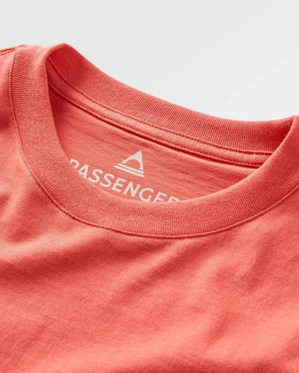 Cheap Passenger Cabin Recycled Relaxed Fit T-Shirt Cardinal