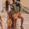 Best Floris van Bommel Cali Recycled Swim Short Sunshine Tangerine