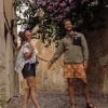 Best Floris van Bommel Cali Recycled Swim Short Sunshine Tangerine