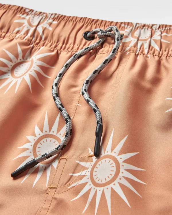 Best Floris van Bommel Cali Recycled Swim Short Sunshine Tangerine
