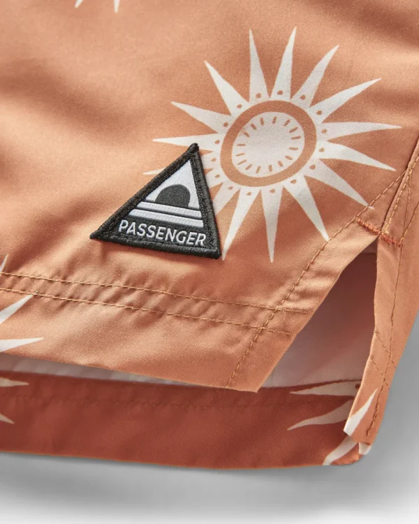 Best Floris van Bommel Cali Recycled Swim Short Sunshine Tangerine