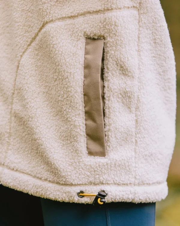 Fashion Passenger Calla Hooded Pullover Recycled Fleece Birch