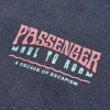 Fashion Passenger Canelazo Recycled Cotton T-Shirt Black