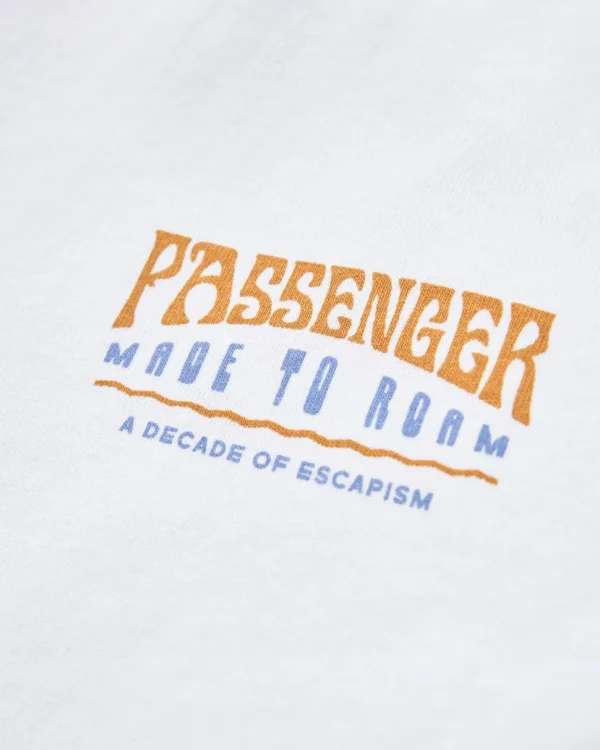 Hot Passenger Canelazo Recycled Cotton T-Shirt White