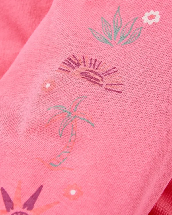 New Passenger Chica Recycled Cotton LS T-Shirt Soft Rose