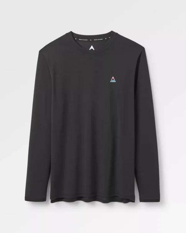 Best Sale Passenger Classic Active Recycled LS T-Shirt Black