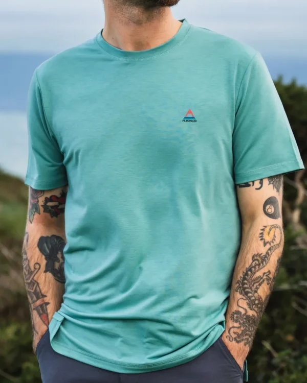 Hot Floris van Bommel Classic Active Recycled T-Shirt Shallow Waters