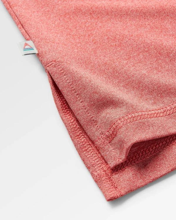 Fashion Passenger Classic Active Recycled T-Shirt Marl Mineral Red Marl
