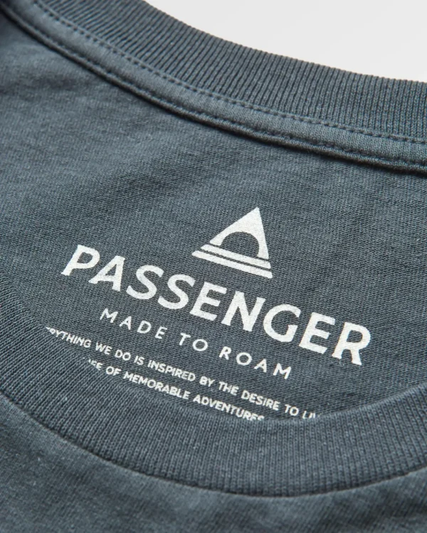 Outlet Passenger Classic Recycled T-Shirt Black