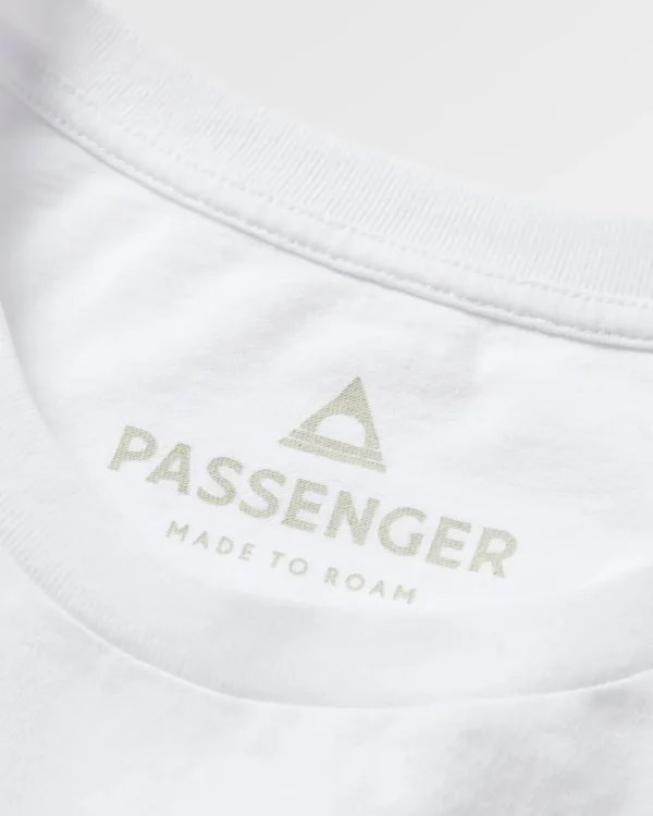 Outlet Passenger Classic Recycled T-Shirt White