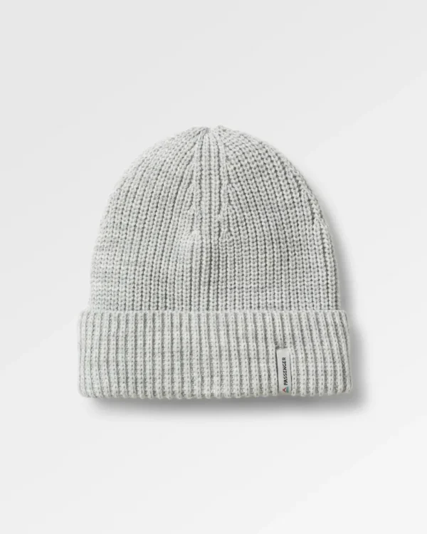 Sale Passenger Compass Recycled 2.0 Beanie Light Grey Marl