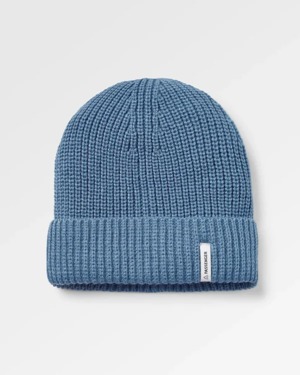 Clearance Floris van Bommel Compass Recycled 2.0 Beanie Moonlight Blue