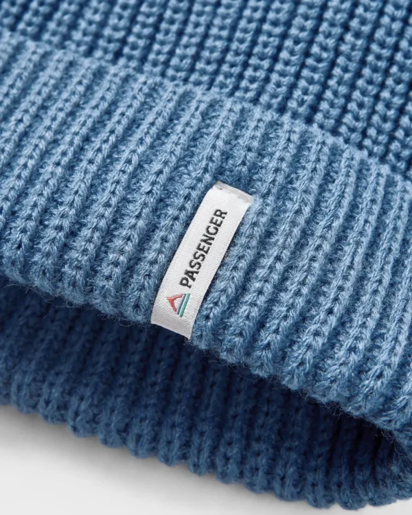 Clearance Floris van Bommel Compass Recycled 2.0 Beanie Moonlight Blue