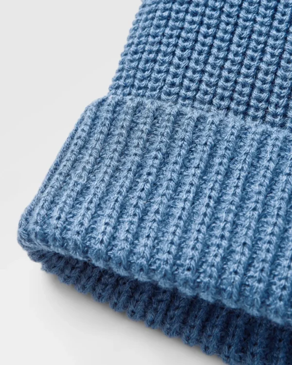 Clearance Floris van Bommel Compass Recycled 2.0 Beanie Moonlight Blue