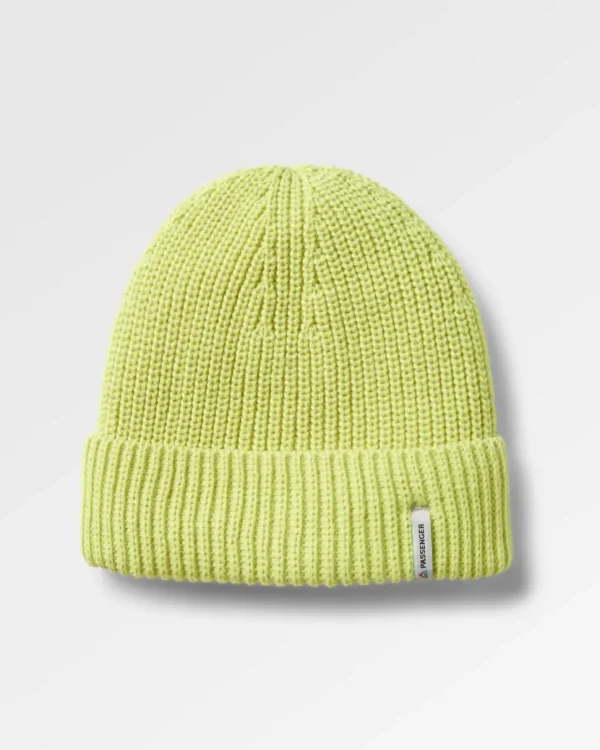 Hot Floris van Bommel Compass Recycled Beanie Lime Juice