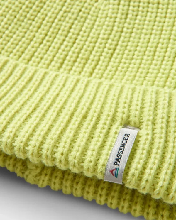 Hot Floris van Bommel Compass Recycled Beanie Lime Juice