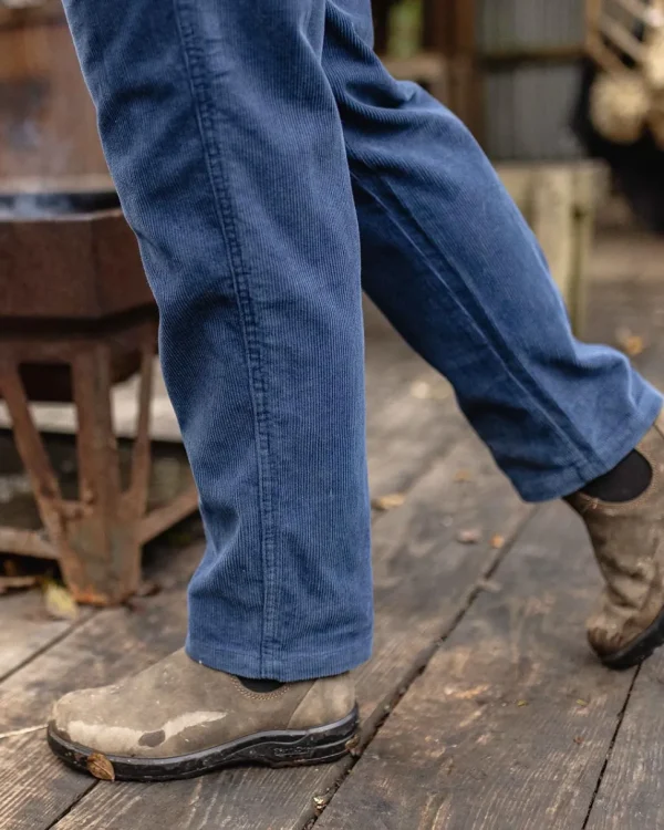 Best Sale Passenger Compass Recycled Corduroy Pants Dark Denim