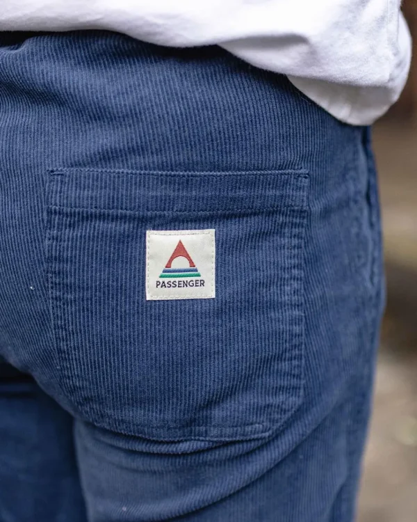 Best Sale Passenger Compass Recycled Corduroy Pants Dark Denim