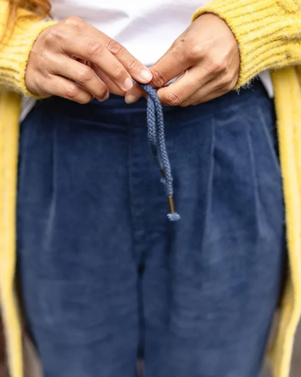 Best Sale Passenger Compass Recycled Corduroy Pants Dark Denim