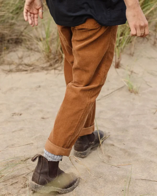 Cheap Passenger Compass Recycled Corduroy Pants Coconut