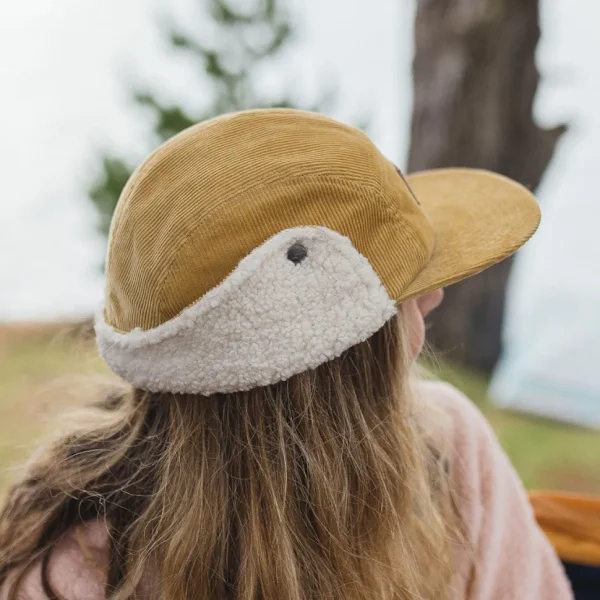 Outlet Passenger Cord Daytime Sherpa Lined Hat Sandy Brown