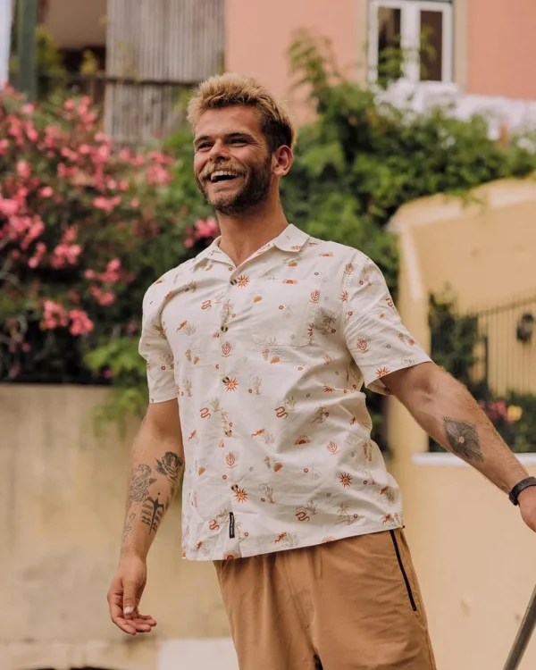 Online Passenger Cove Organic Cotton Short Sleeve Shirt Taco Time Birch
