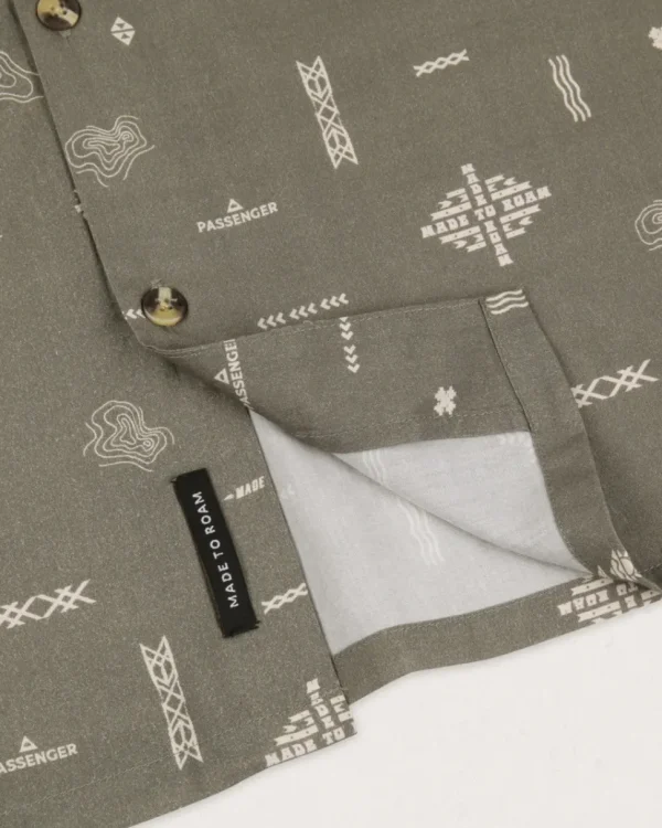 Best Passenger Cove Organic Cotton Short Sleeve Shirt Olive Made To Roam