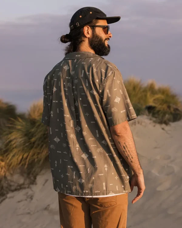 Best Passenger Cove Organic Cotton Short Sleeve Shirt Olive Made To Roam