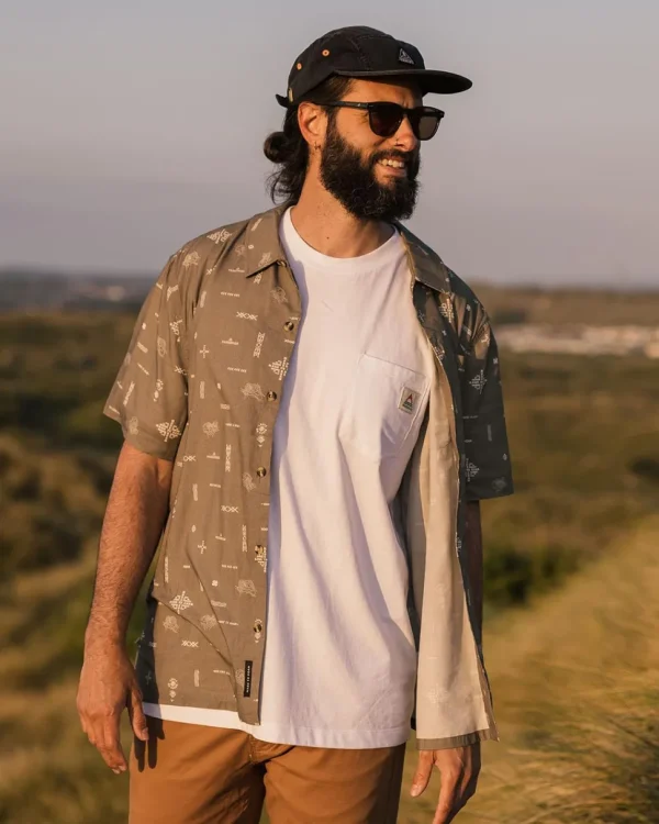 Best Passenger Cove Organic Cotton Short Sleeve Shirt Olive Made To Roam