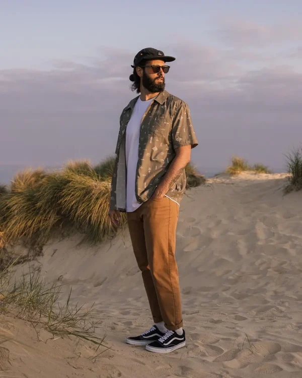 Best Passenger Cove Organic Cotton Short Sleeve Shirt Olive Made To Roam