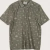 Best Passenger Cove Organic Cotton Short Sleeve Shirt Olive Made To Roam
