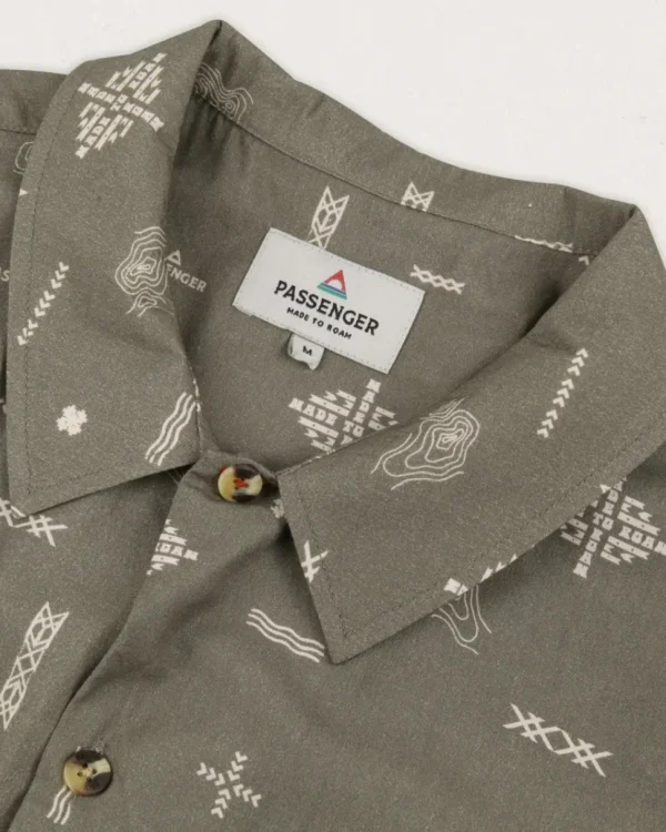 Best Passenger Cove Organic Cotton Short Sleeve Shirt Olive Made To Roam