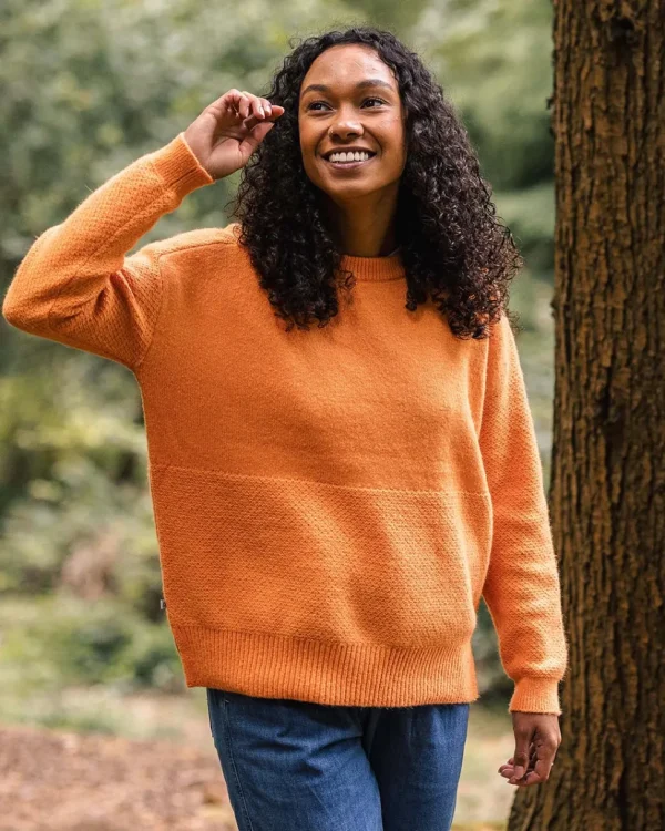 Best Passenger Cove Recycled Knitted Jumper Apricot