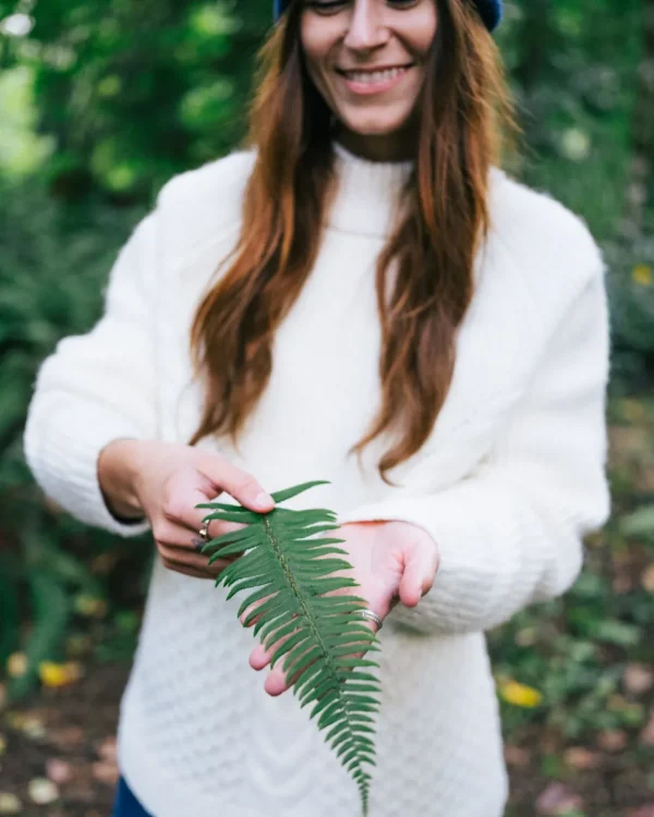 Shop Passenger Cozy Cable Recycled Knitted Jumper Off White