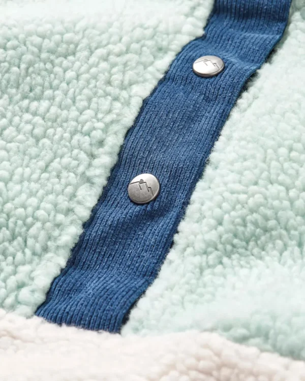 Store Passenger Create Recycled Deep-Pile Sherpa Fleece Vintage White