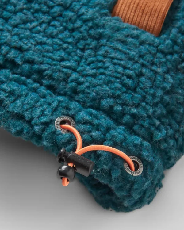 Hot Passenger Create Recycled Deep-Pile Sherpa Fleece Mediterranean