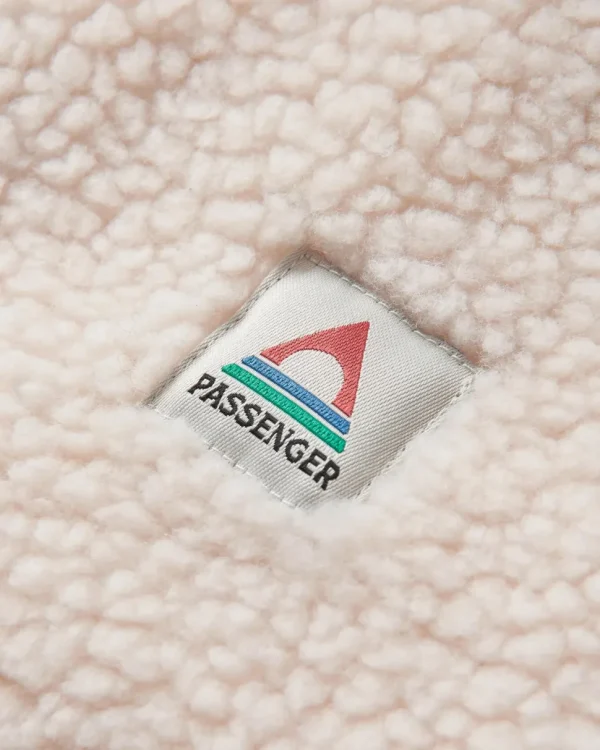 Cheap Passenger Create Recycled Deep-Pile Sherpa Fleece Mustard Gold