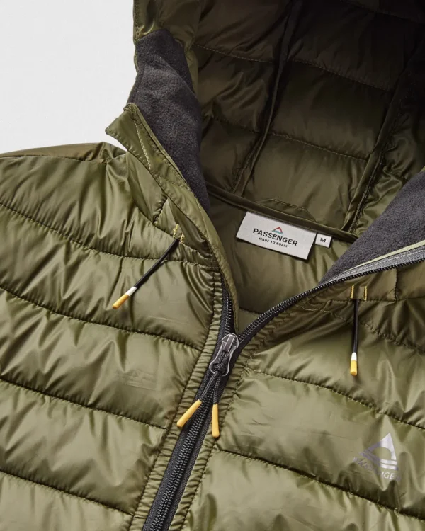 Best Passenger Crest Recycled Insulated Jacket Khaki