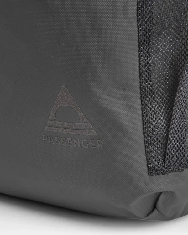 Clearance Floris van Bommel Crossing Roll Top Backpack Charcoal/ Black
