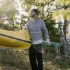 Cheap Passenger Cutback Fairisle Knitted Jumper Grey Marl