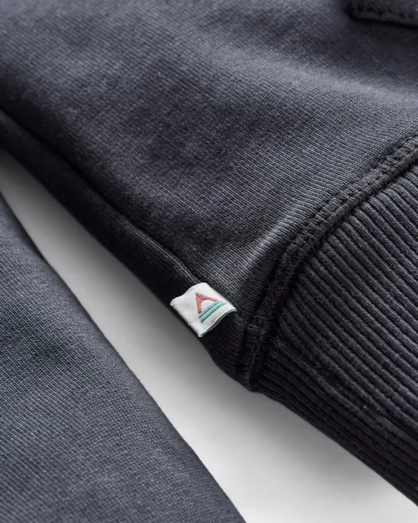 Shop Passenger Decade Recycled Cotton Hoodie Black