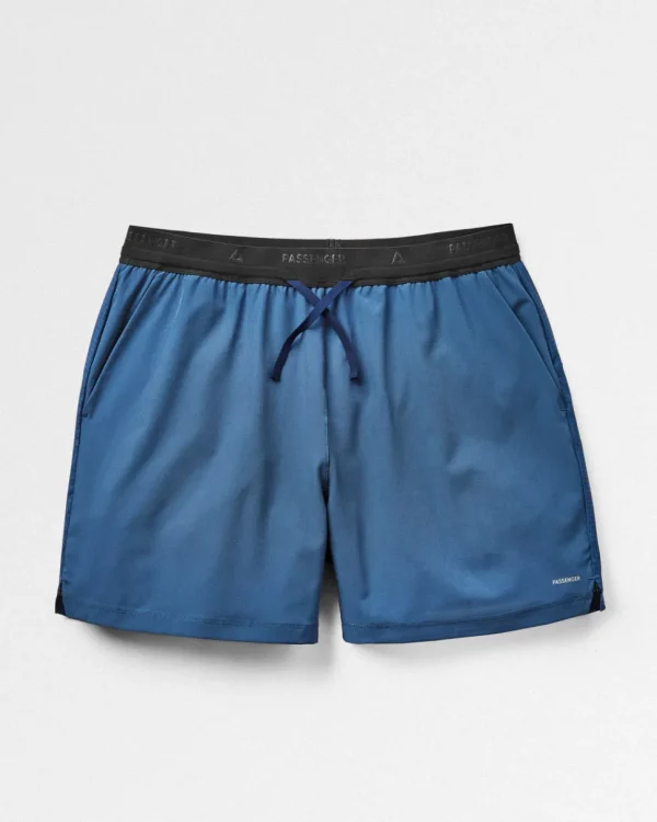 Best Floris van Bommel Descent Trail Recycled Shorts Dark Denim
