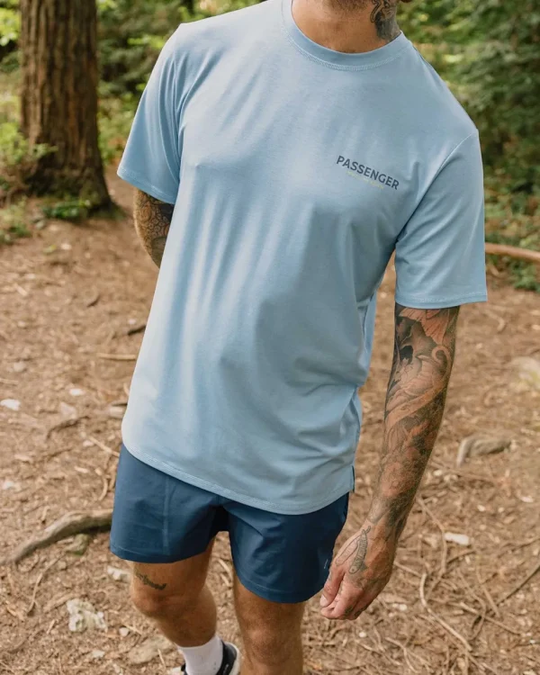 Best Floris van Bommel Descent Trail Recycled Shorts Dark Denim