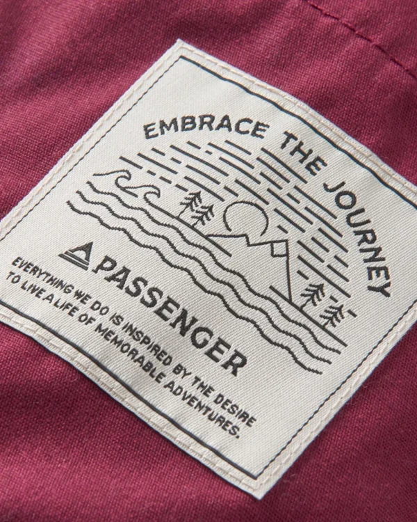 Best Sale Passenger Discover Recycled Sherpa Lined Jacket Wine